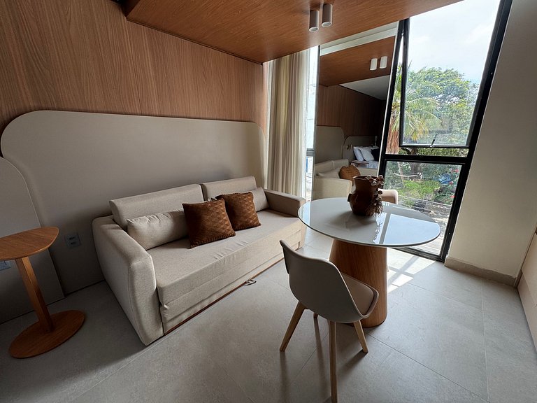 Flat de luxo completo em Tambau AQ214