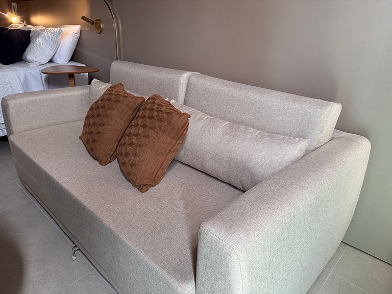 Flat de luxo completo no Acqua Tambau AQ214