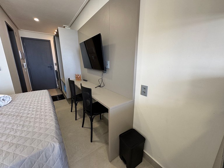 Flat de luxo completo no Acqua Tambau AQ4X9