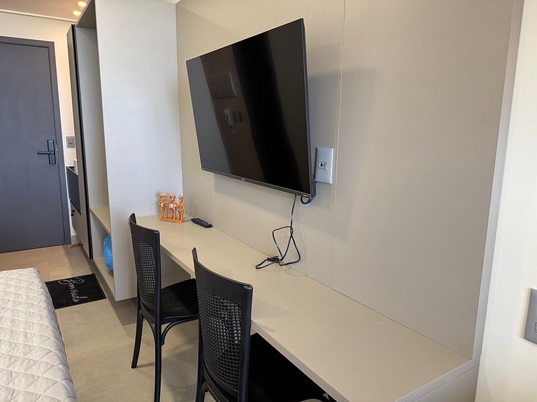 Flat de luxo completo no Acqua Tambau AQ4X9