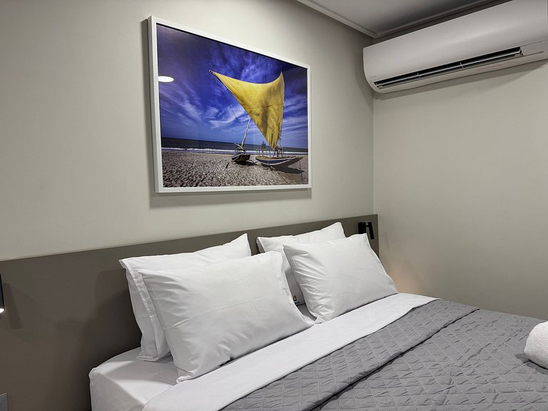 Flat de luxo completo no Acqua Tambau AQ4X9