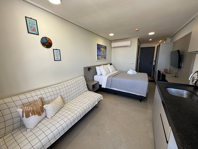 Flat de luxo completo no Acqua Tambau AQ4X9