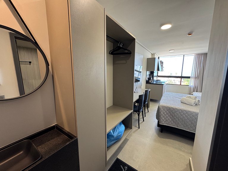 Flat de luxo completo no Acqua Tambau AQ4X9