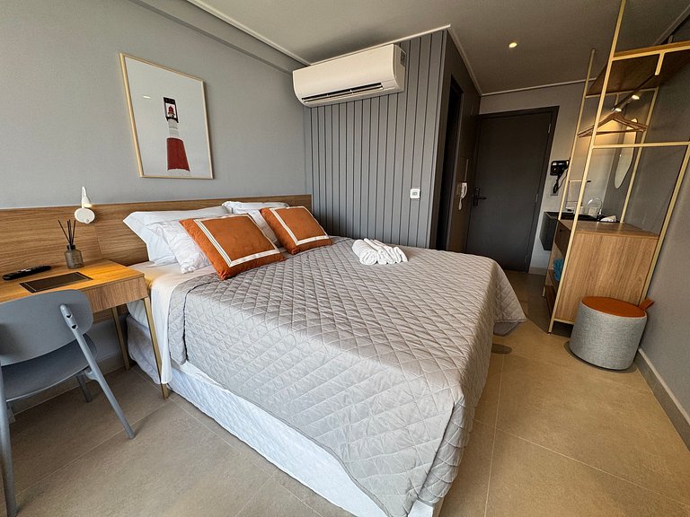 Flat de luxo completo em Tambau AQ407