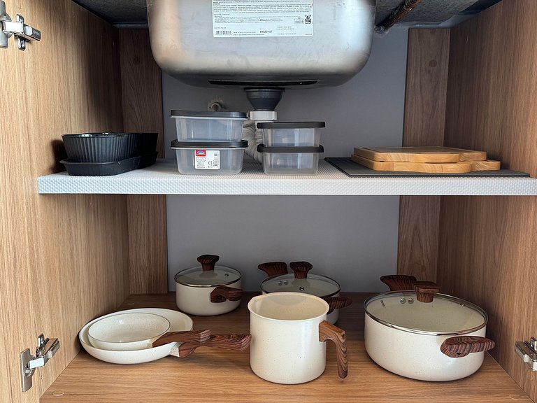 Flat de luxo completo em Tambau AQ407