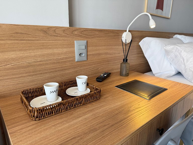 Flat de luxo completo em Tambau AQ407