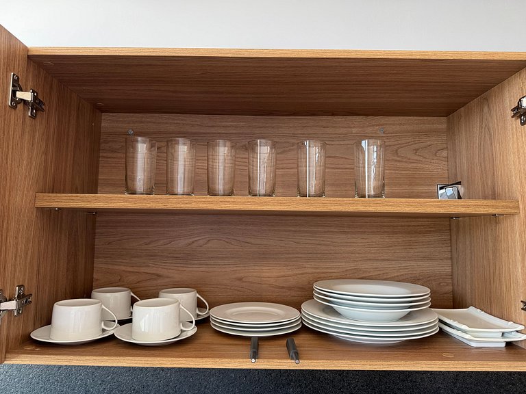 Flat de luxo com varanda em Tambau AQ415