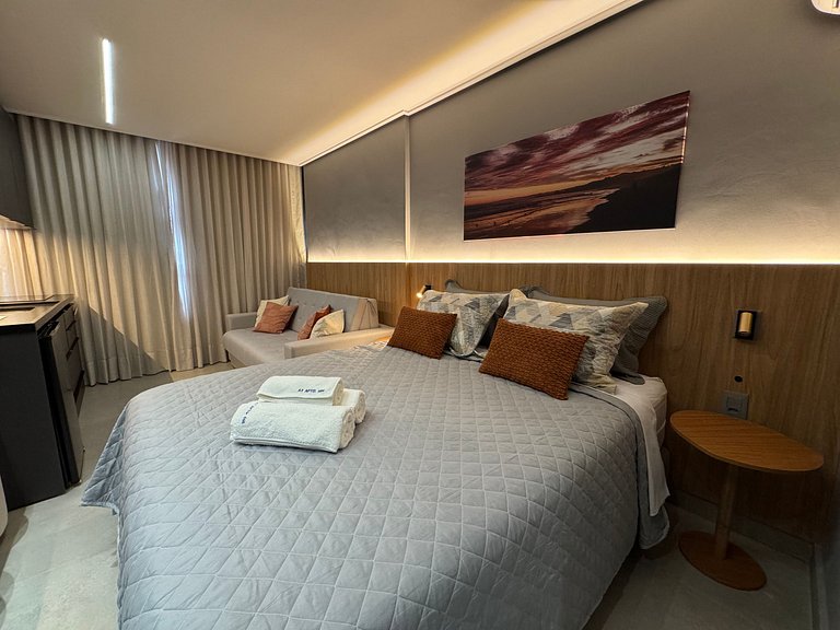 Flat de luxo completo no Acqua Tambau AQ5X5