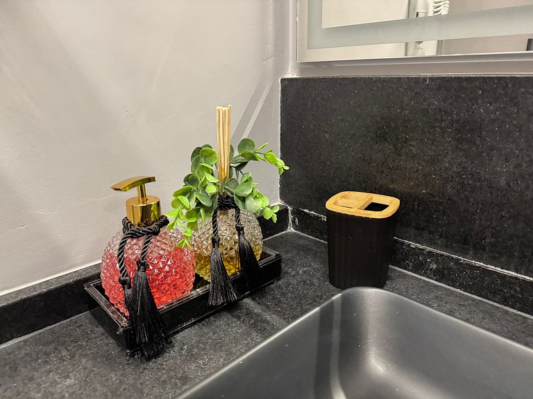 Flat de luxo completo no Acqua Tambau AQ5X5