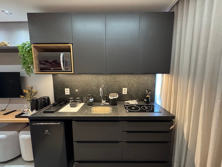 Flat de luxo completo em Tambau AQ505