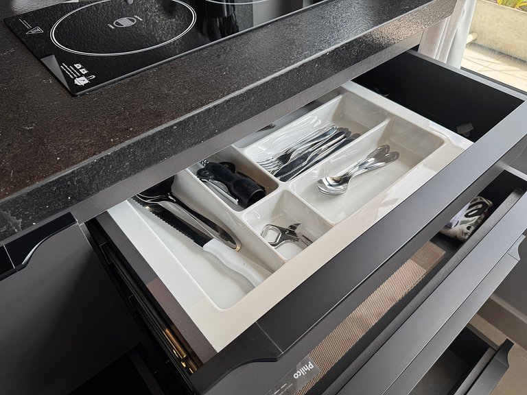 Flat de luxo completo no Acqua Tambau AQ5X5