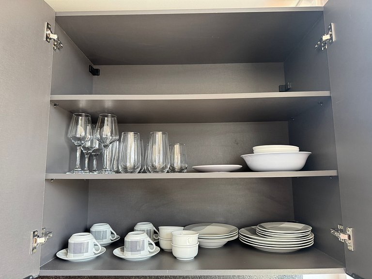 Flat de luxo completo em Tambau AQ505