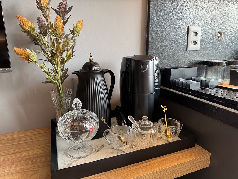 Flat de luxo completo no Acqua Tambau AQ5X5