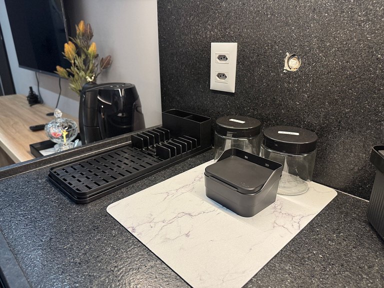 Flat de luxo completo em Tambau AQ505