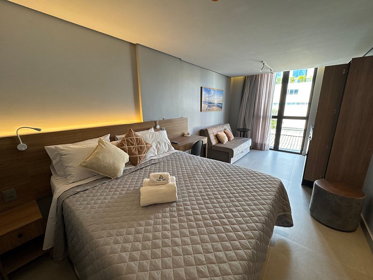 Flat de luxo completo em Tambau AQ317