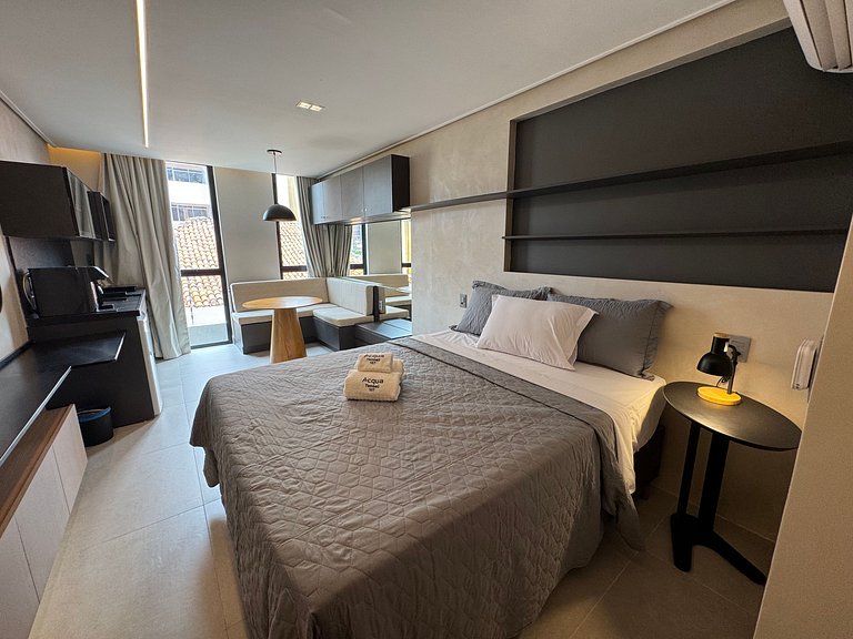 Flat de luxo completo em Tambau AQ107