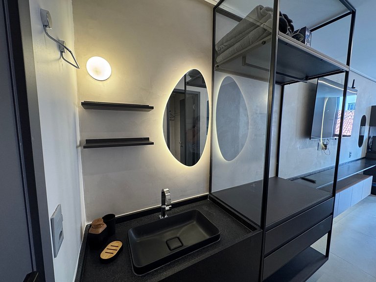 Flat de luxo completo no Acqua Tambau AQ107