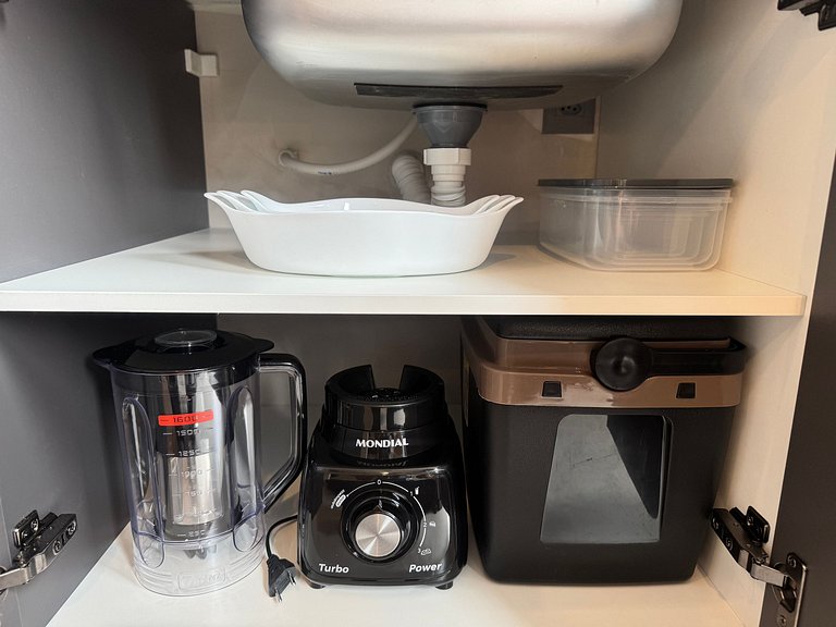 Flat de luxo completo no Acqua Tambau AQ107