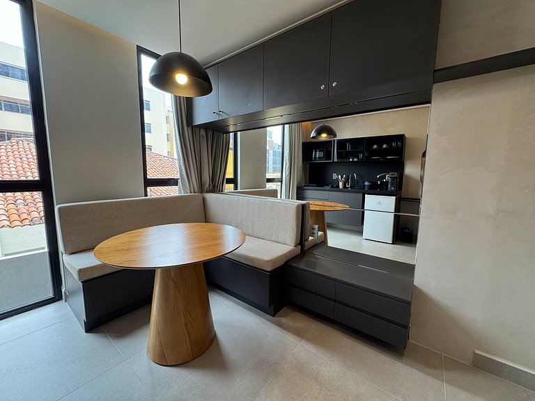 Flat de luxo completo em Tambau AQ107