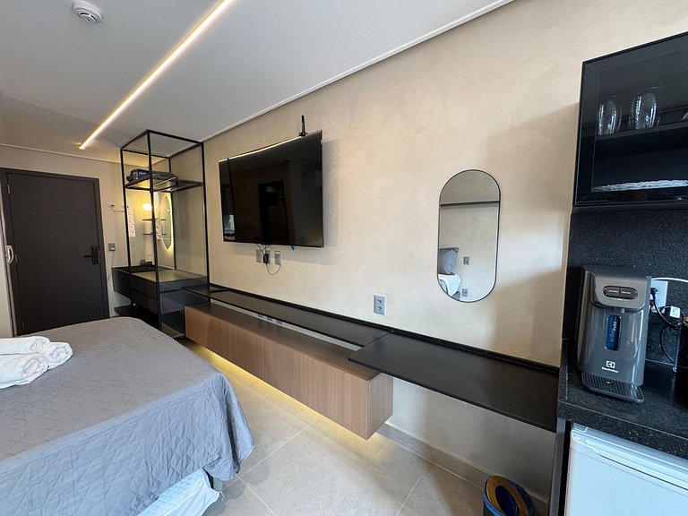 Flat de luxo completo em Tambau AQ107