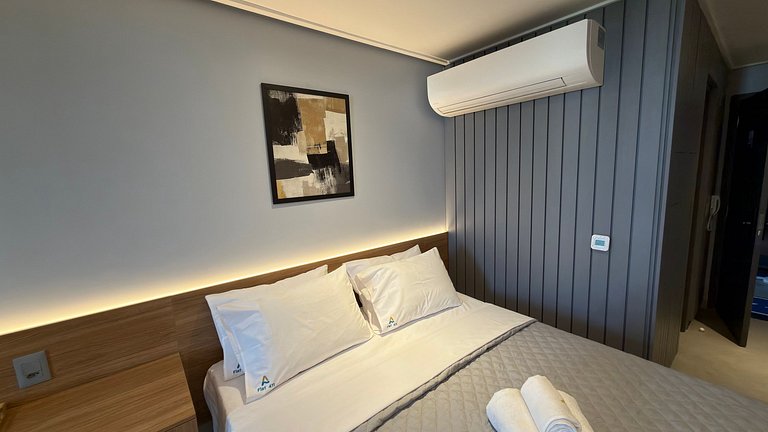 Flat de luxo completo em Tambau AQ411