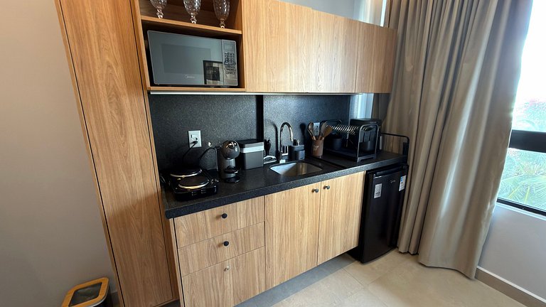 Flat de luxo completo em Tambau AQ411