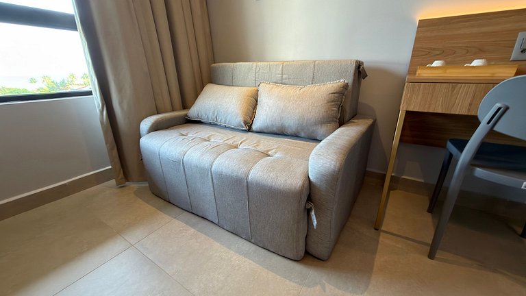 Flat de luxo completo em Tambau AQ411