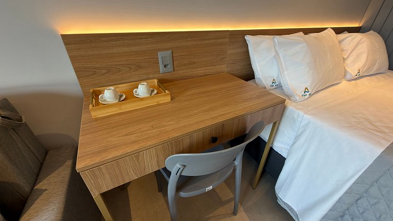 Flat de luxo completo em Tambau AQ411