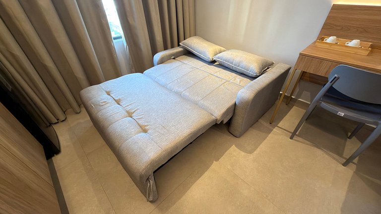 Flat de luxo completo em Tambau AQ411