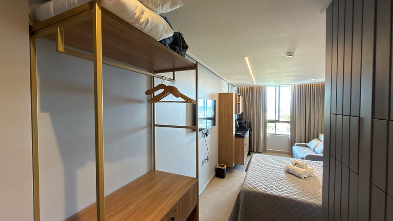 Flat de luxo completo em Tambau AQ411