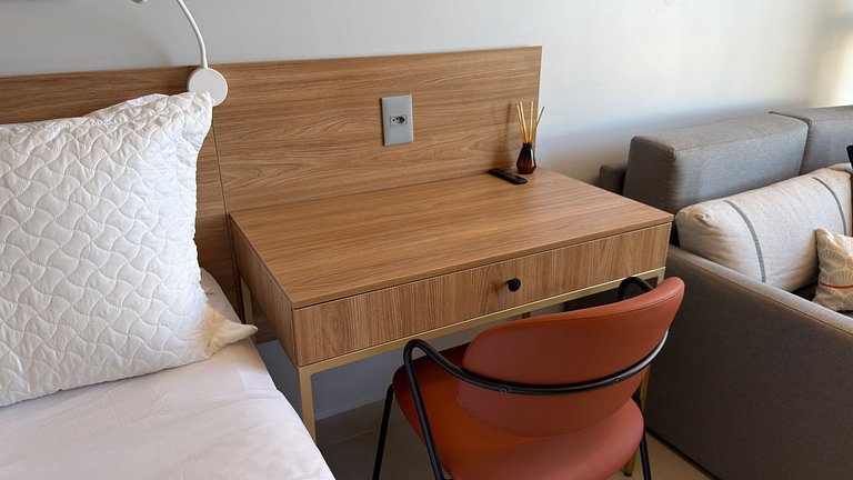 Flat de luxo completo em Tambau AQ620