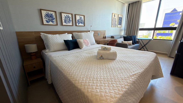 Flat de luxo completo em Tambau AQ620