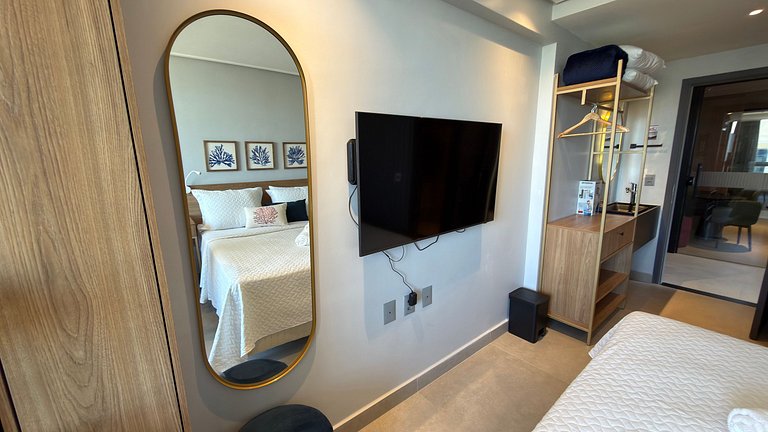 Flat de luxo completo em Tambau AQ620