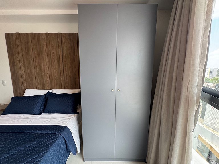 Flat Moderno em Manaíra com lazer completo QH603