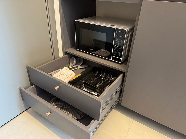 Flat Moderno em Manaíra com lazer completo QH603