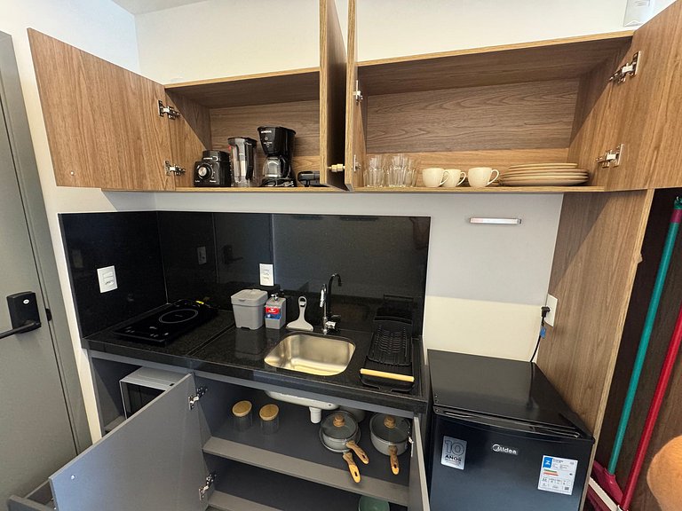 Flat Moderno em Manaíra com lazer completo QH603