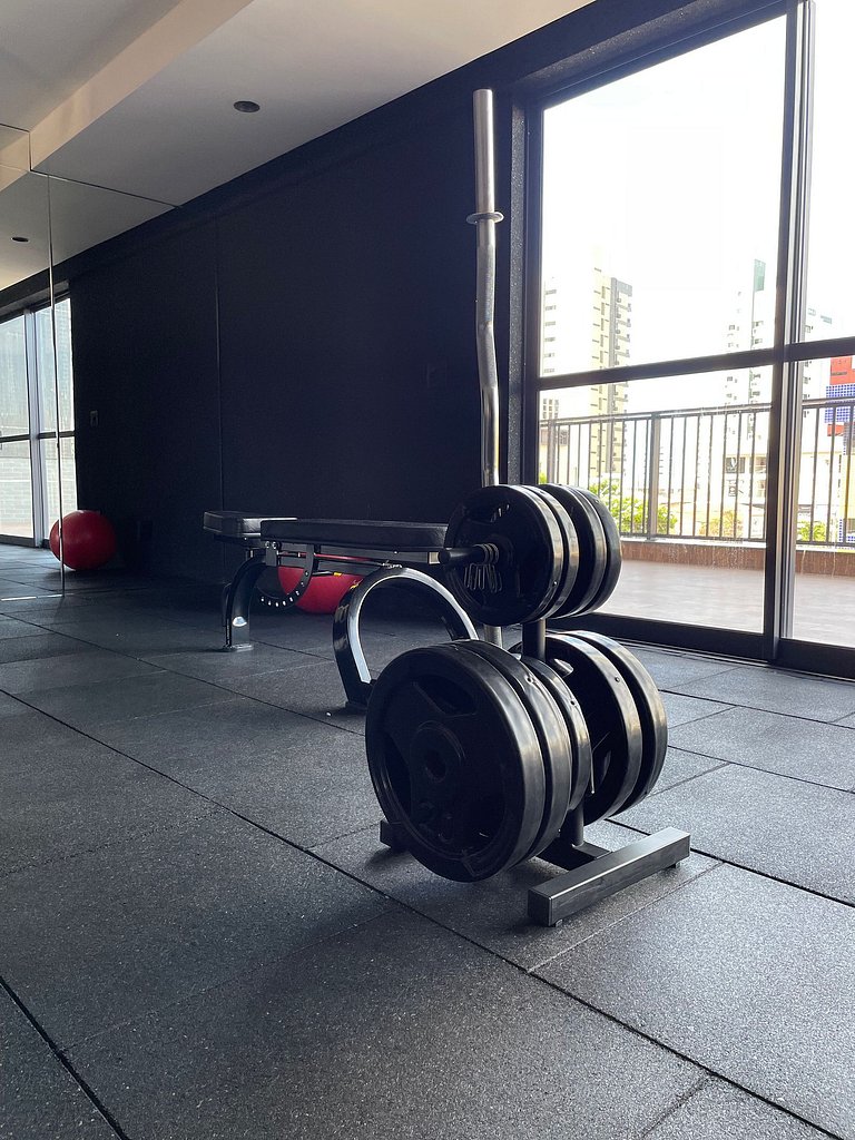 Flat Moderno em Manaíra com lazer completo QH603