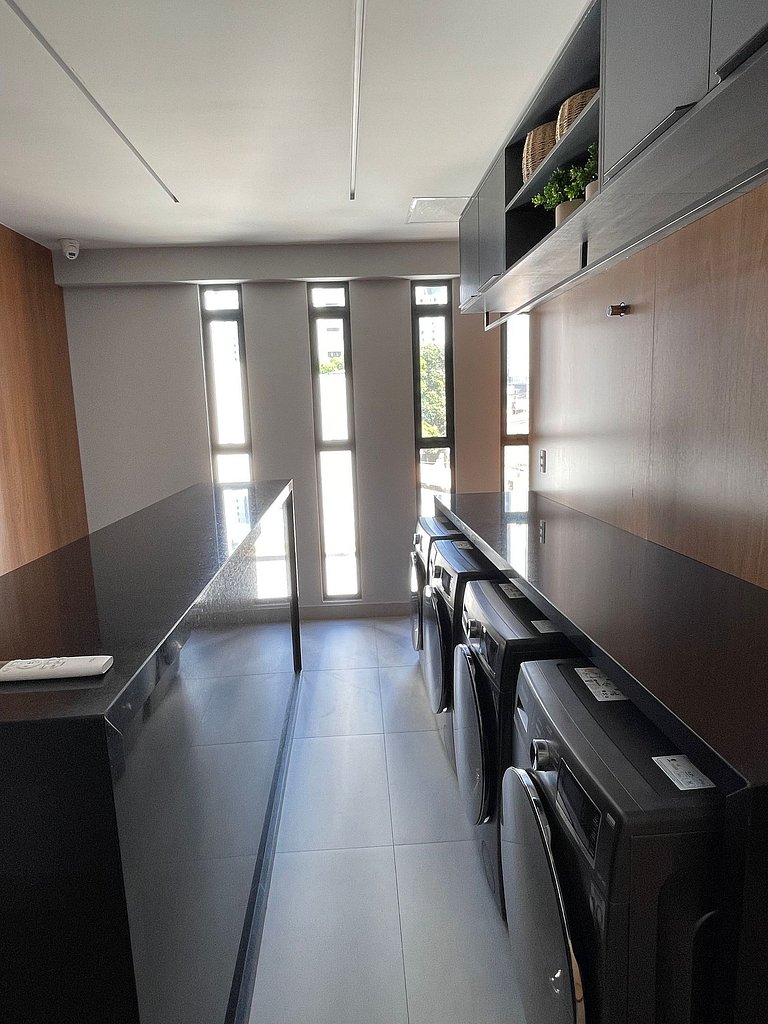 Flat Moderno em Manaíra com lazer completo QH603