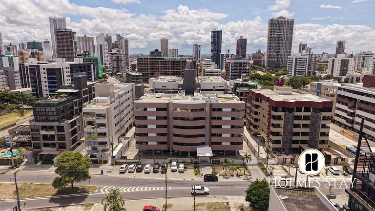 Apto 3 quartos grande a 50m do Mar AH113