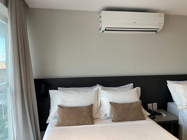 Flat particular com vista-mar no Quality Suites