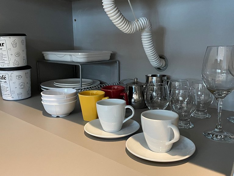 Flat particular com vista-mar no Quality Suites