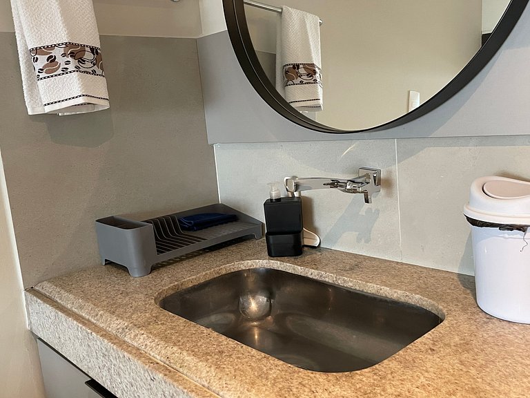 Flat particular com vista-mar no Quality Suites