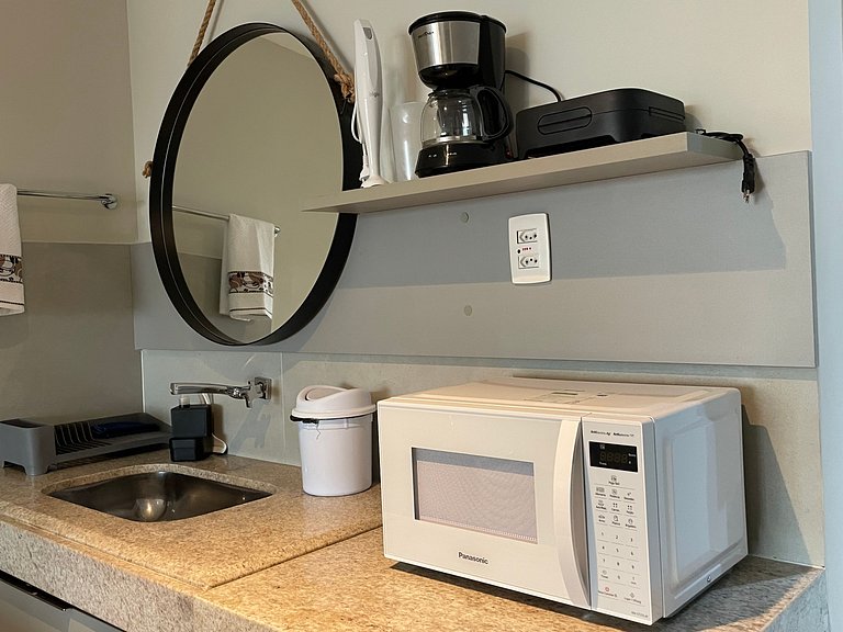 Flat particular com vista-mar no Quality Suites