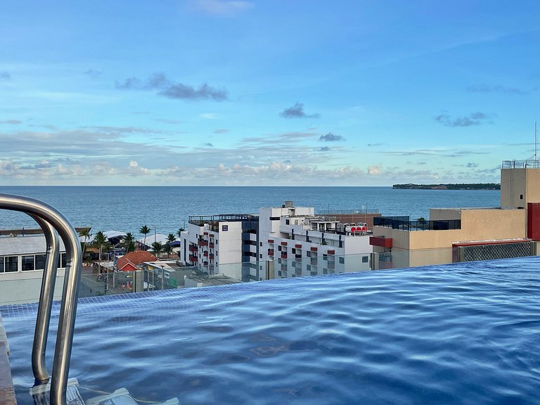 Flat particular com vista-mar no Quality Suites