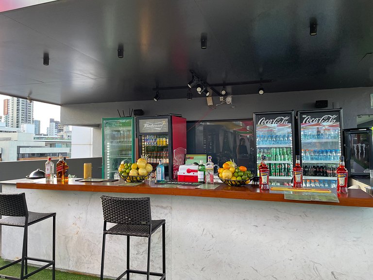 Flat especial com vista-mar em Tambaú no Quality