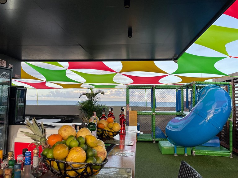 Flat particular com vista-mar no Quality Suites