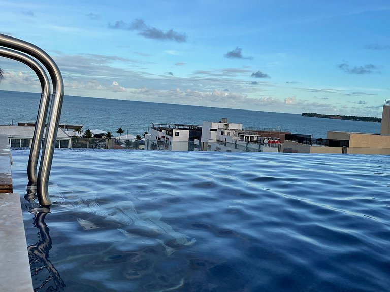 Flat particular com vista-mar no Quality Suites