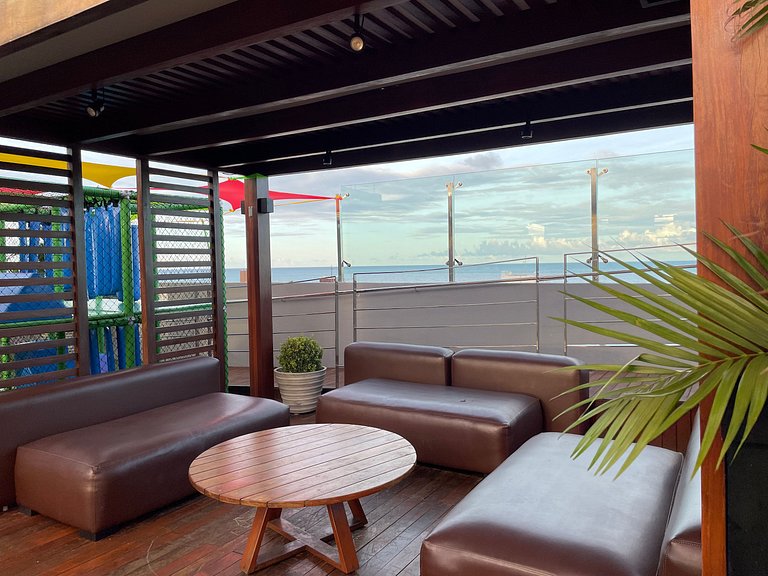 Flat particular com vista-mar no Quality Suites