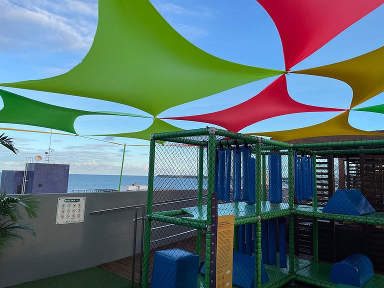 Flat particular com vista-mar no Quality Suites