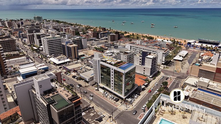 Flat particular com vista-mar no Quality Suites